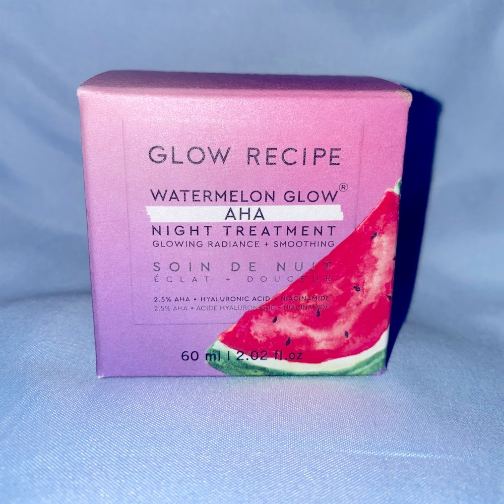 Glow Recipe Watermelon Glow AHA Night Treatment 60 ml NIB